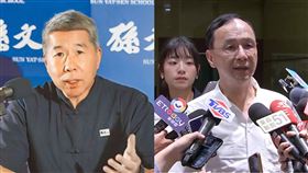 張亞中、朱立倫。（圖／資料照、翻攝自張亞中【孫文學校】）