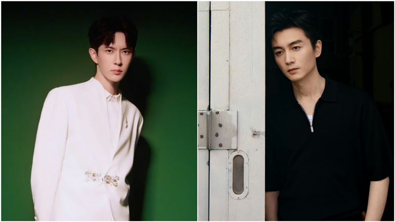 陳曉（右）直播內容被認為為于朦朧之死哀嘆。（圖／翻攝自微博）