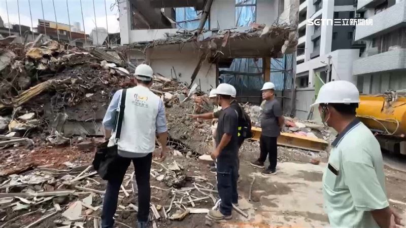 相關單位到場勘查