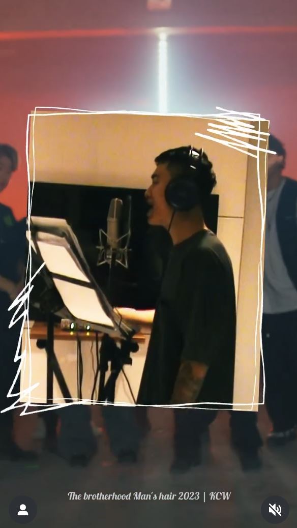 阿夫悲痛音樂上的好友「宇宙」猝逝。（圖／翻攝自宇宙IG)