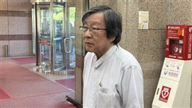 民進黨2026選對會共同召集人邱義仁出席選對會前受訪。（圖／記者劉秀敏攝影）