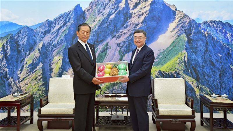 接見隅修三　卓揆：盼台日深化高科技合作