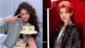 鹿晗關曉彤。（圖／翻攝自微博）