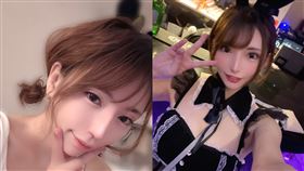 AV女優乙葉七瀨2012年就出道，近日是在IG緊急發文因為被父母發現了，所以把IG帳號鎖起來了。（圖／翻攝自X）