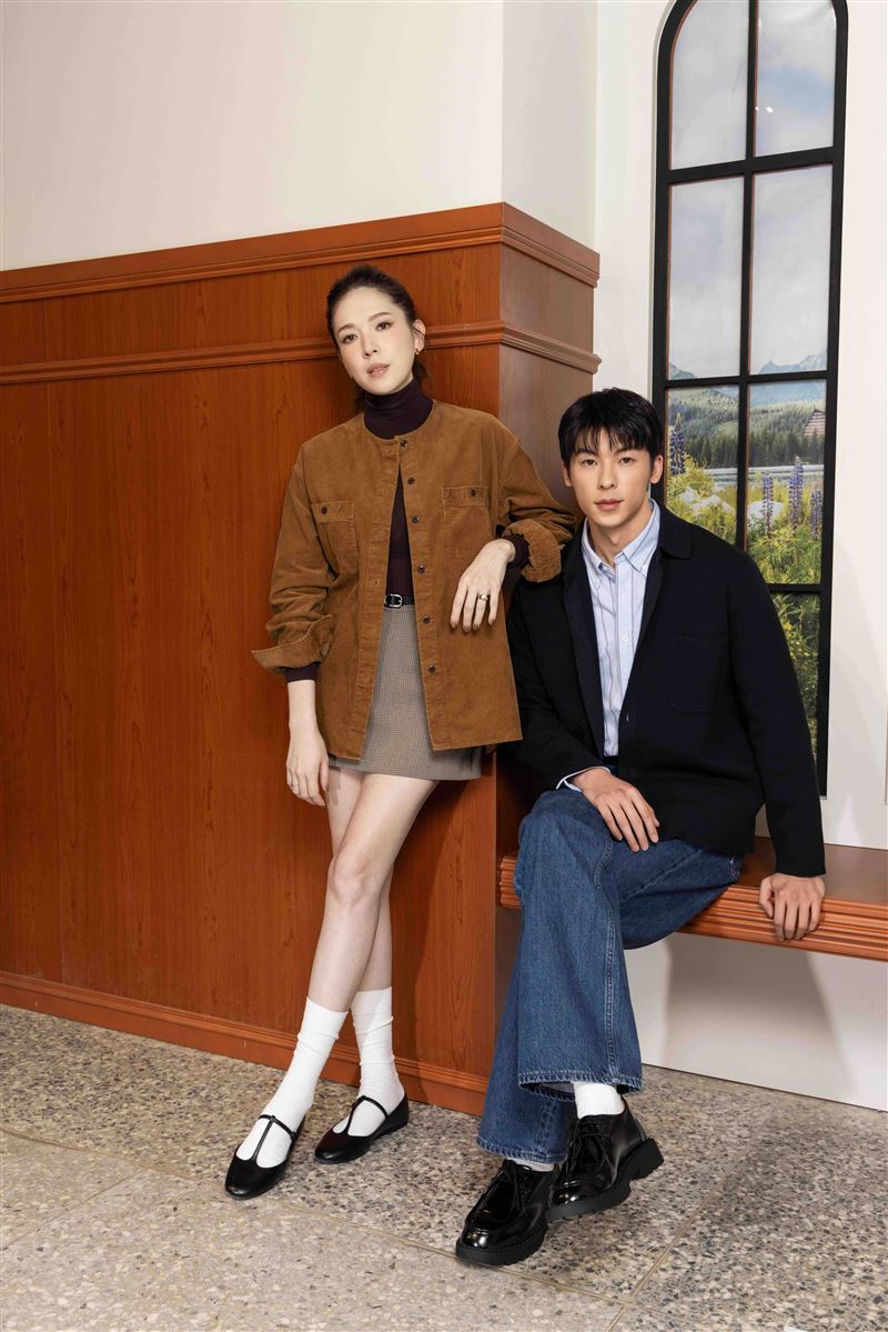 UNIQLO正式宣布由許光漢與許瑋甯擔任15周年品牌大使。（圖／品牌業者提供）