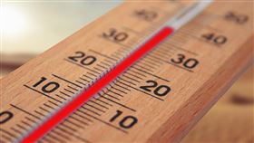 夏天,熱,高溫,氣溫,流汗,運動。（示意圖／PIXABAY）