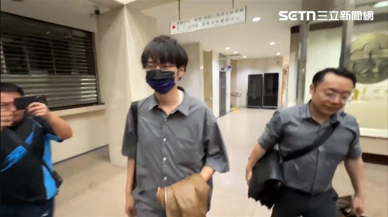 律師鄭皓文200萬元交保、限制出境出海。（圖／翻攝畫面）