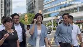 鄭麗文登記參選國民黨主席。（圖／記者詹宜庭攝影）