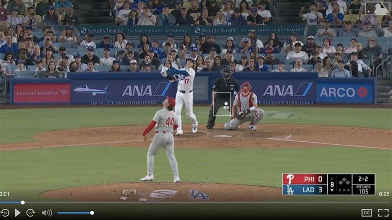 大谷翔平18日敲出本季第51轟。（圖／翻攝自MLB網站）