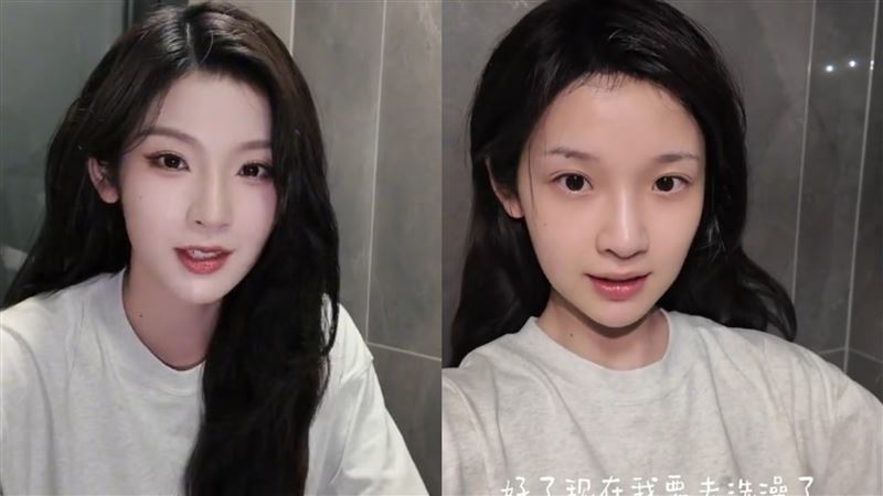 張淼怡素顏真面目曝光。（圖／翻攝自張淼怡小紅書）