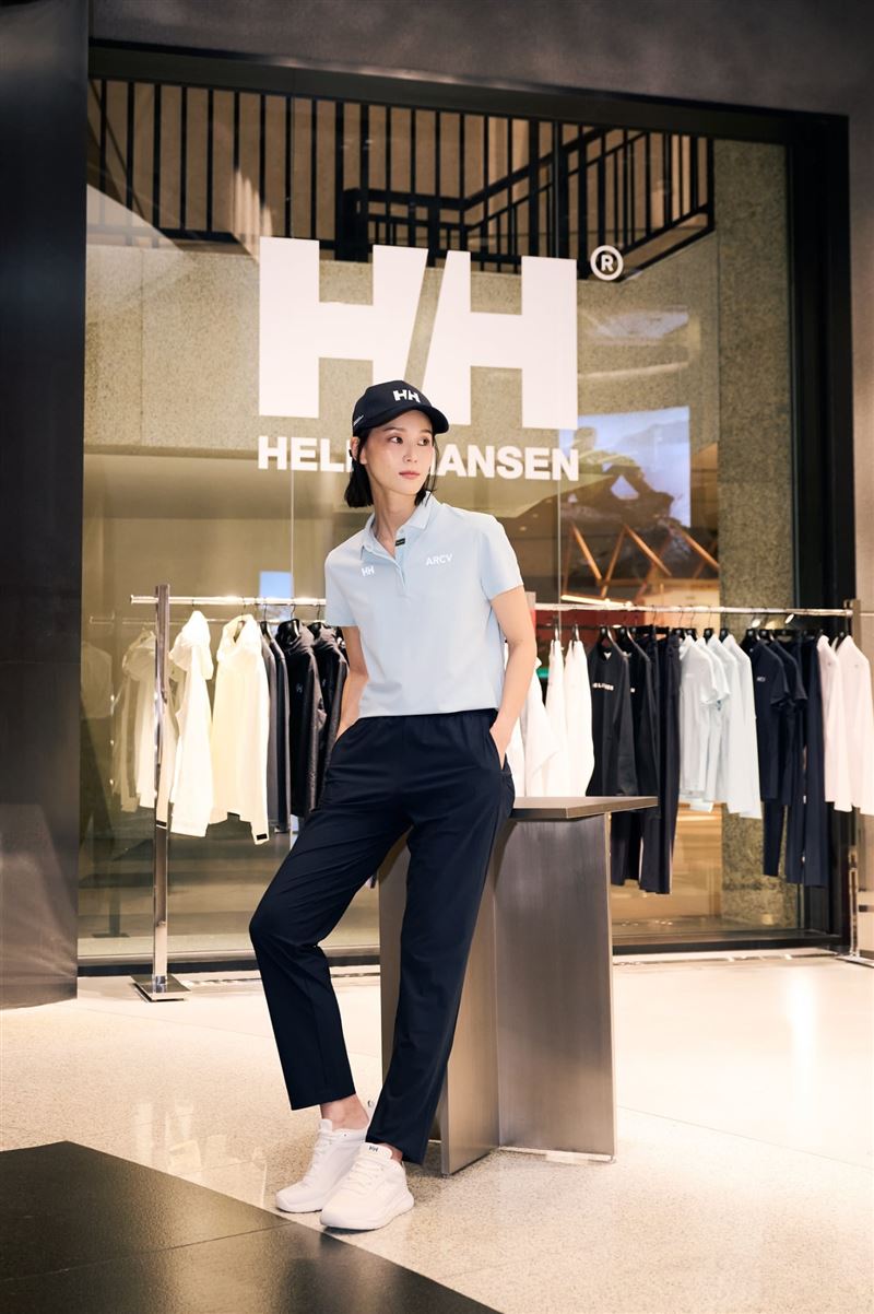 戶外運動全能女神─鍾瑶演繹Helly Hansen。（圖／品牌業者提供）