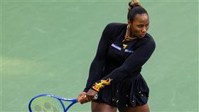 美國網球選手泰勒．湯森（Taylor Townsend）為女雙排名第1，卻因為批評吃牛蛙、海參太瘋狂，而遭中國人炎上。（圖／路透社／達志影像）
