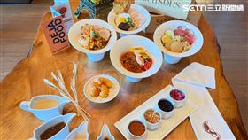 台北W飯店的現代法式餐廳「Seasons by olivier e.」，歡慶開幕兩週年，即日起推出全新「Déjà Food」系列料理。（圖／記者李育道攝影）