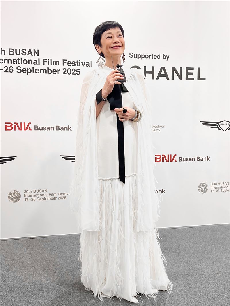 張艾嘉釜山影展獲「山茶花獎」。（圖／甲上提供）