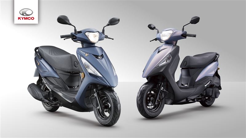 省油大馬力首選大地名流 2.0 125 (圖左) 汰舊換新最高補助 29,800元、輕巧小車首選KYMCO「最大邁點」新豪邁 125 (圖右) 最低入手價僅 48,200 元。（圖／KYMCO提供）