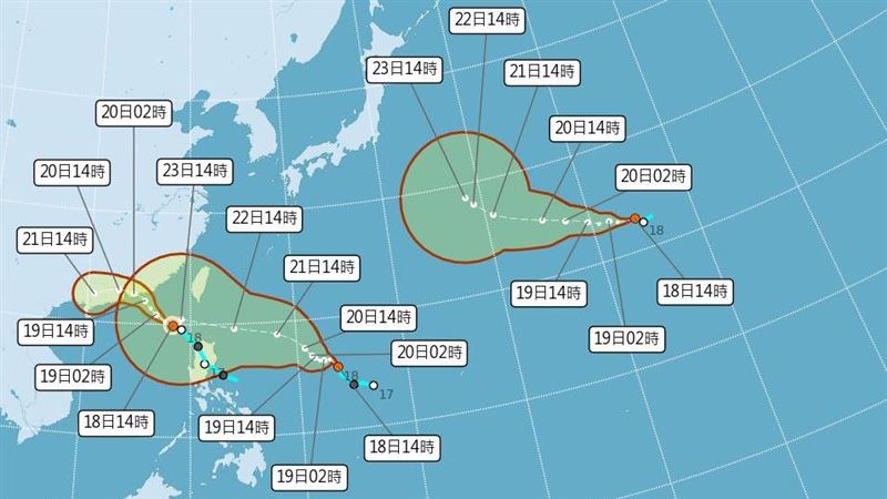 下週有望颱風假？準樺加沙逼近恐達中颱