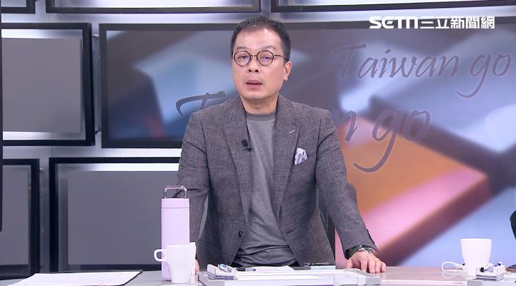 媒體人鍾年晃談國民黨黨主席選舉態勢。（圖／前進新台灣）