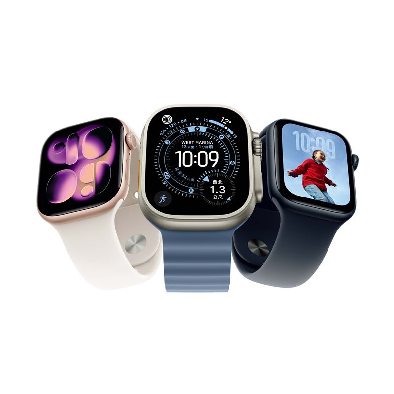 9月19日上午11時,全台104家燦坤Apple shop推出Apple Watch全面進化的Series 11、 SE 3、Ultra 3新品