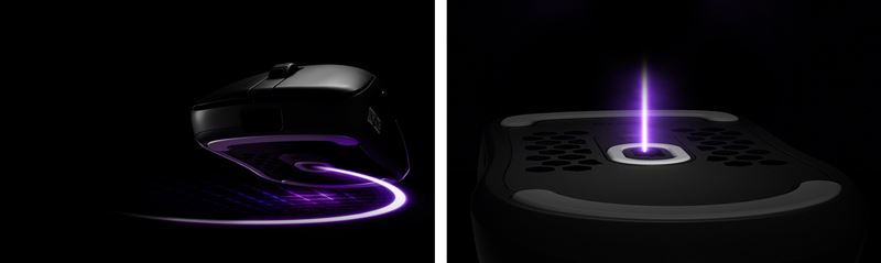 INZONE Mouse-A採用3950IZ專屬感應器，支援8000 Hz輪詢率，並配備最高30K DPI、750IPS和70G加速度，即使在極端的加速下仍提供可靠的追蹤速度和靈敏度