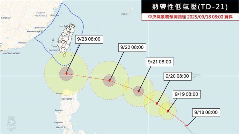 準樺加沙恐襲台！下週「這時間」風雨最劇