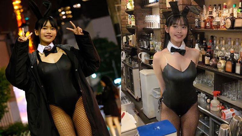 F級夜店兔女郎拍AV！片商讚：爆紅的身材
