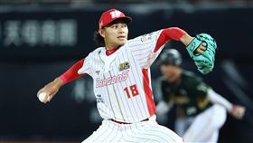 味全龍先發投手徐若熙。（圖／味全龍提供）