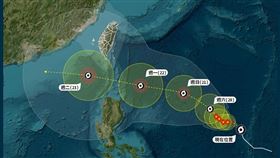 樺加沙又強又大，雖不直接侵襲台灣但仍不可輕忽。（圖／翻攝自台灣颱風論壇｜天氣特急臉書）
