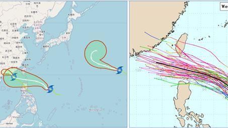 樺加沙路徑「不排除穿台」 下週2地致災雨