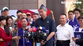 張亞中登記參選國民黨主席前受訪。（圖／翻攝畫面）