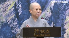 卓榮泰接見釋昭慧法師一行。（圖／翻攝畫面）