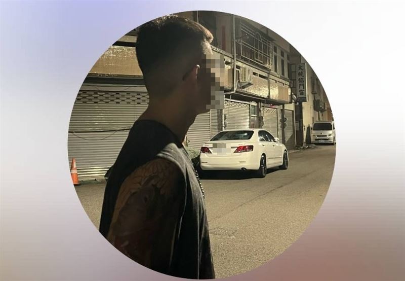 17歲駱姓少年31刀血刃前女友，遭網友起底留著「阿志頭」。（圖／翻攝畫面）