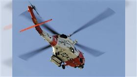 美國海岸警衛隊的「MH-60T松鴉鷹直升機」（Sikorsky MH-60 Jayhawk）。（圖／達志／美聯社）