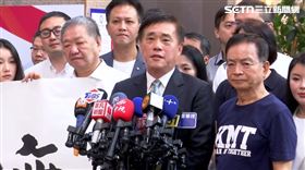 郝龍斌今到國民黨中央登記選黨主席。（圖／翻攝畫面）