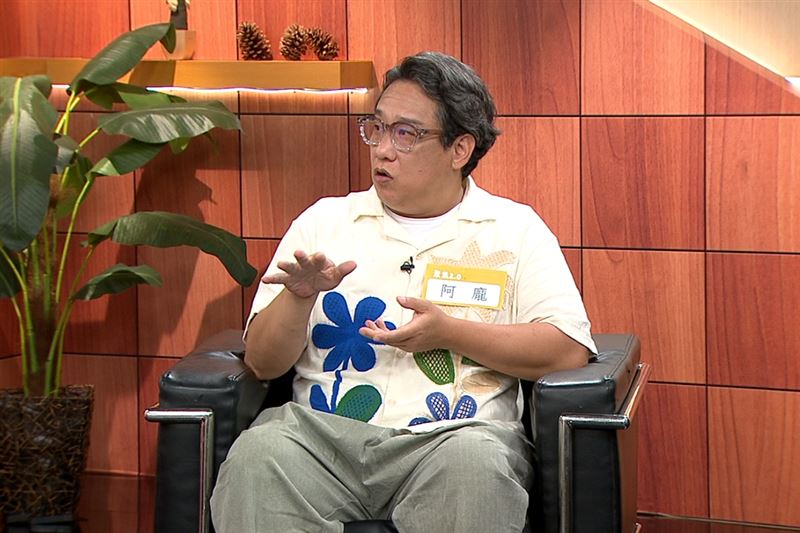 阿龐表示減肥太困難，自嘲是下半輩子的志業之一。（圖／年代提供）