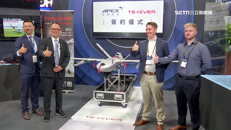 無人機業者與安捷航空簽約完成
