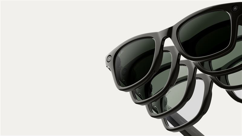 Ray-Ban Display智能眼鏡售價799美元，被視為下一代計算平台的開端。（圖／Meta提供）