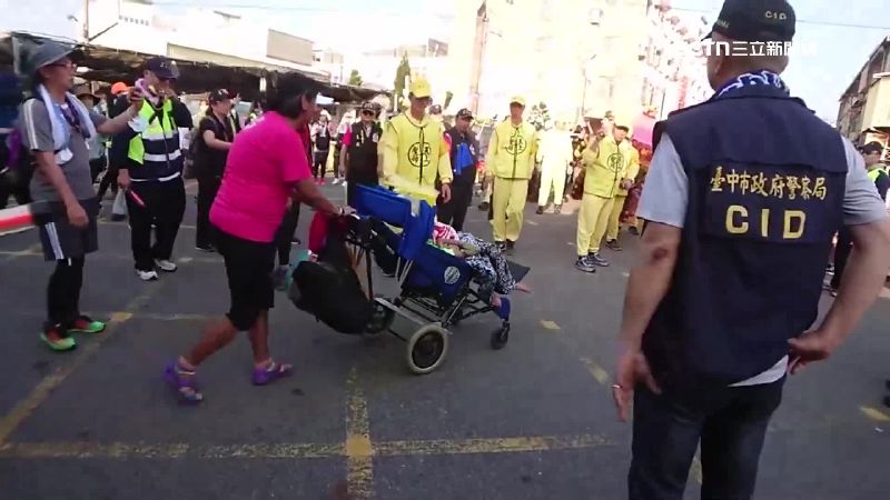 陳嘉齡曾帶著兒子參加白沙屯媽祖進香