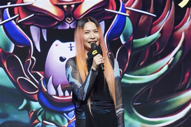 陳惠婷公開特別貢獻獎從缺原因。(圖/記者趙于瑩攝影)