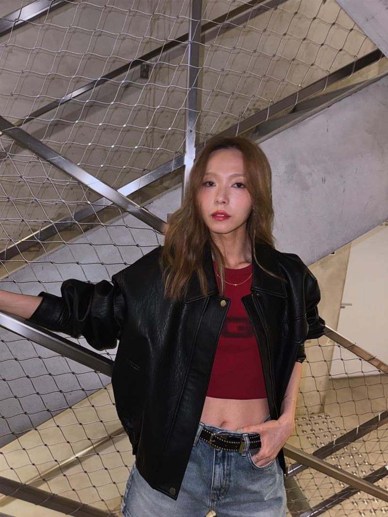 Wonder Girls 前隊長身份的女星先藝。（圖／翻攝自IG @sunye.m）