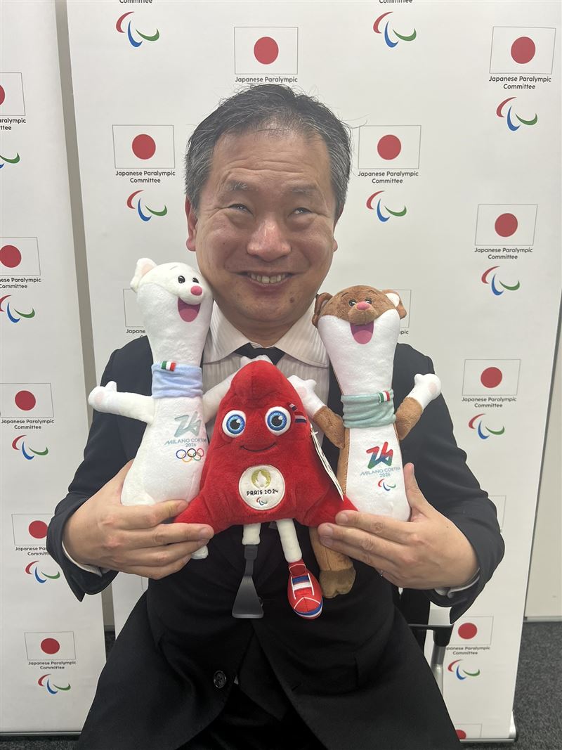 日本首例！全盲帕運5金選手河合純一將任體育廳長。（圖／翻攝自X平台）