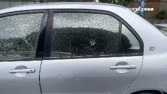 國小旁車遭掃射23槍　車主：沒與人結怨