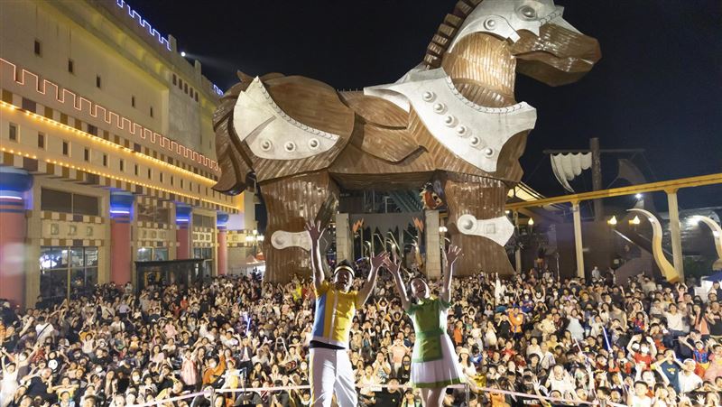 義大遊樂世界萬聖趴，往年吸引許多民眾前往。（圖／翻攝畫面）