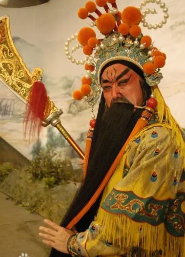 戲曲中的關羽形象。（圖／翻攝自百度百科）