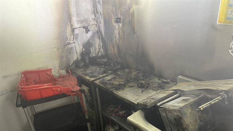 台北銘傳大學餐廳火警　火勢撲滅無人傷亡
