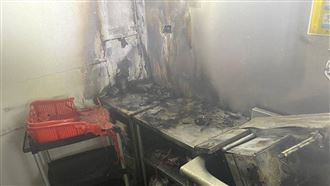 台北銘傳大學餐廳火警　火勢撲滅無人傷亡