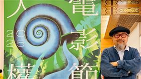 柬埔寨大師潘禮德出席人權電影節。（圖／人權電影節提供）