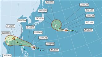 樺加沙颱風估週日海警　專家曝風雨時程