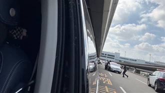 桃園機場旁驚傳槍響！警狂轟小客車畫面曝