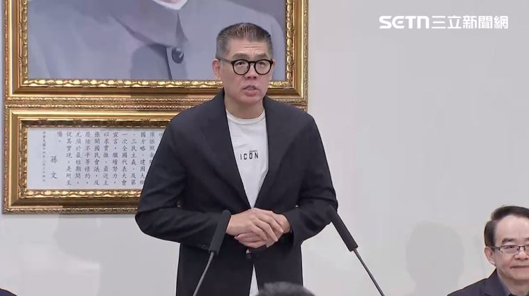 連勝文表示，希望候選人們不要出現破壞國民黨形象、踐踏黨的尊嚴的行為。如有，他個人絕對不能接受，也會要求以黨紀嚴厲處分，「心中要有黨、組織大於個人」。（圖／翻攝畫面）