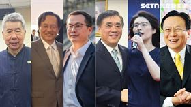 國民黨主席競選（組合圖）